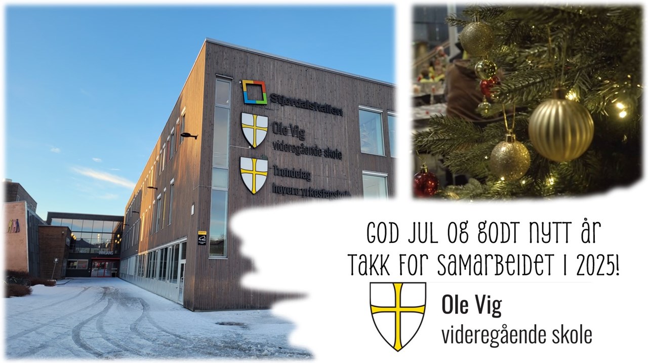 Julehilsen 2025 Foto: Ole Vig vgs