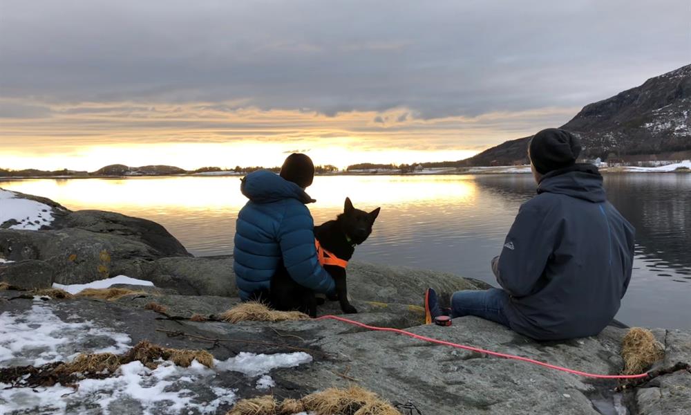 Solnedgang i Sømna Solnedgang i Sømna. Foto: Raymond Østmark.
