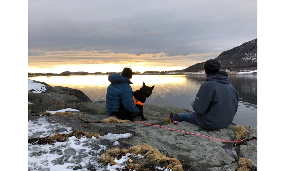 Solnedgang i Sømna. Foto: Raymond Østmark.