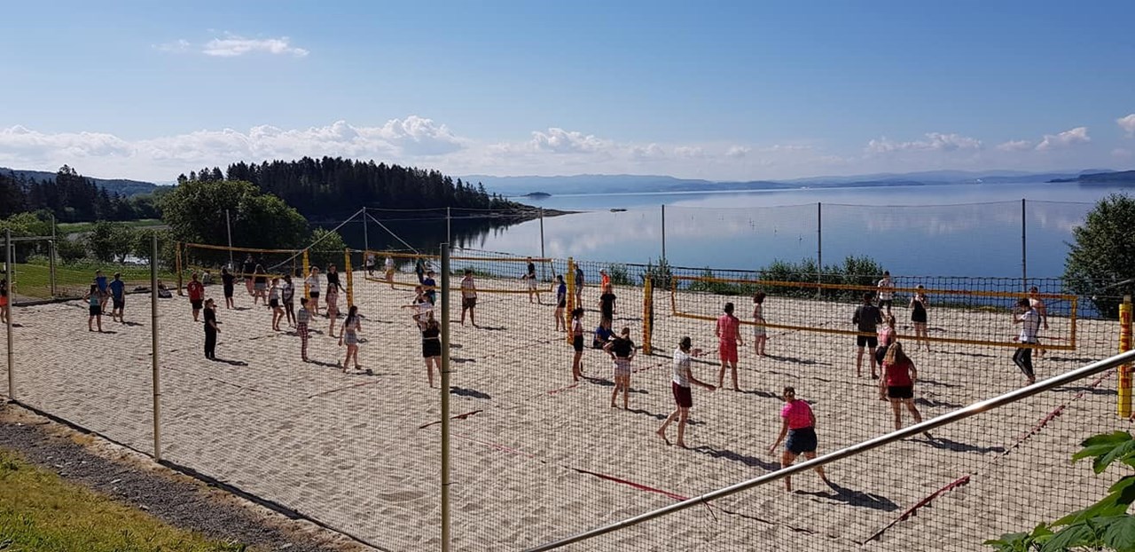 Sommeravslutning på Sundsand, men det var ikke i år.