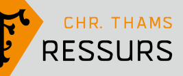 Chr. Thams ressurs logo