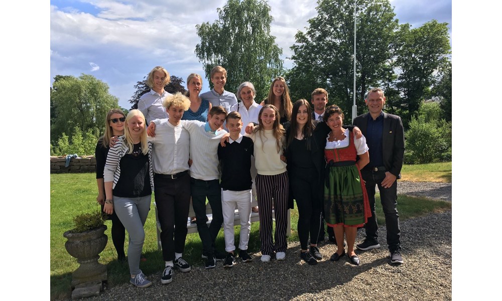 Oslo Elever på den sveitsiske ambassaden i Oslo.