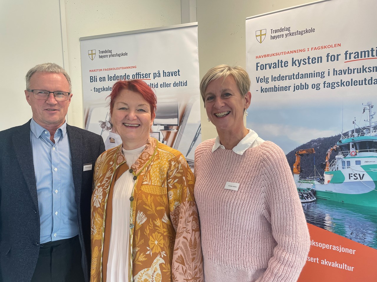 Svein Ove, Ruth Kjæmpenes fra Lerøy og Kristin.jpg