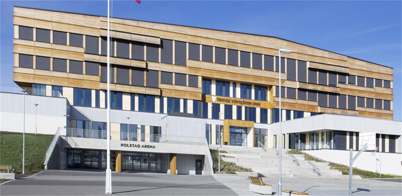 Fasade Heimdal vgs