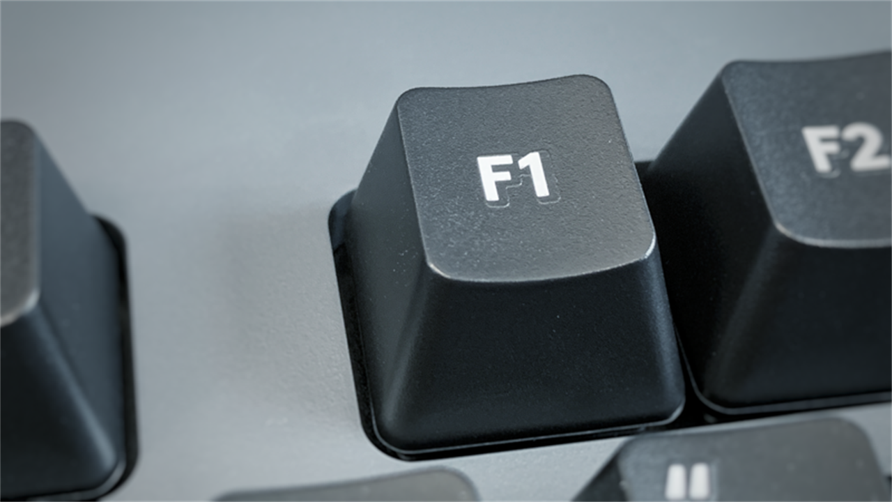 F1-tast (redusert kvalitet)