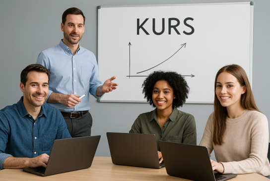 Studenter på kurs