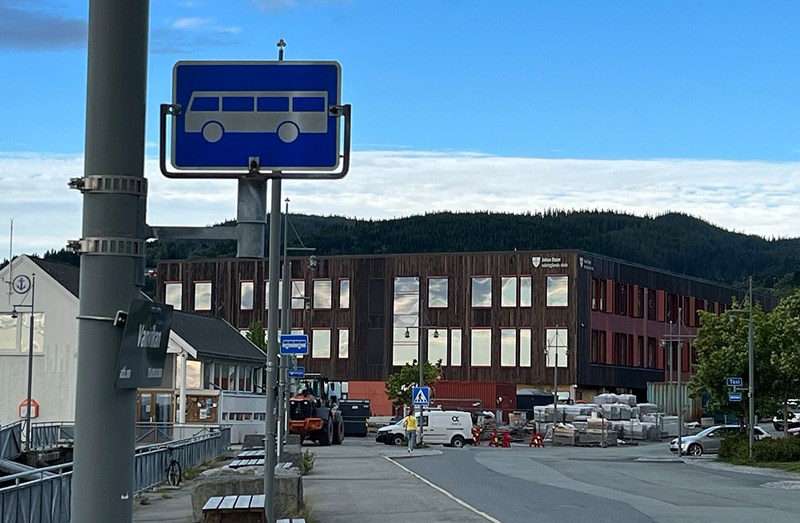 Busstasjon i Vanvikan, foto: Gigo