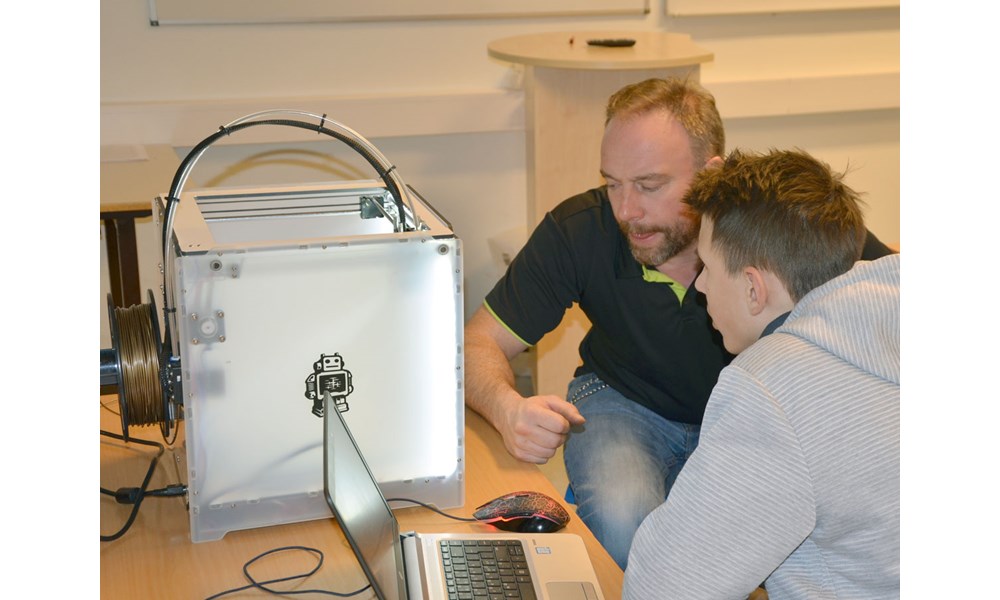 Arbeid med 3D printer