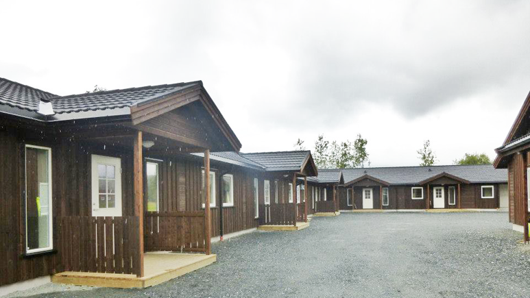 Inngangsparti på Idrettstunet