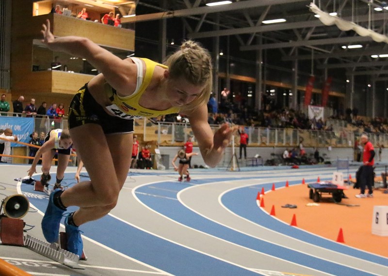 Illustrasjonsbilde startfelt friidrett Foto:Steinkjer vgs