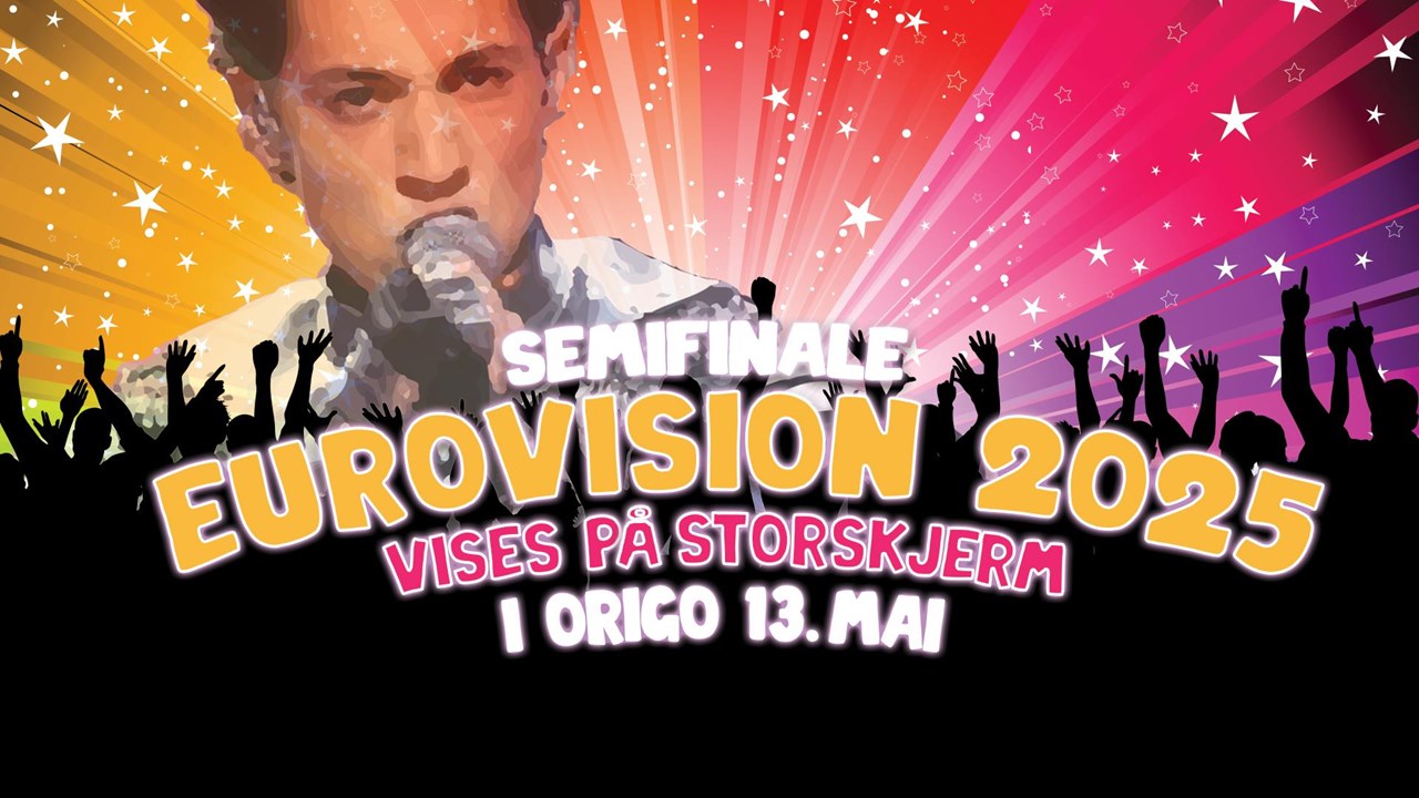 Eurovision semifinale 13.05. Illustrasjon: Terje B. Ness