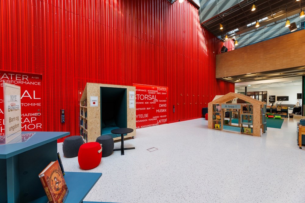Bilde fra Åfjord bibliotek