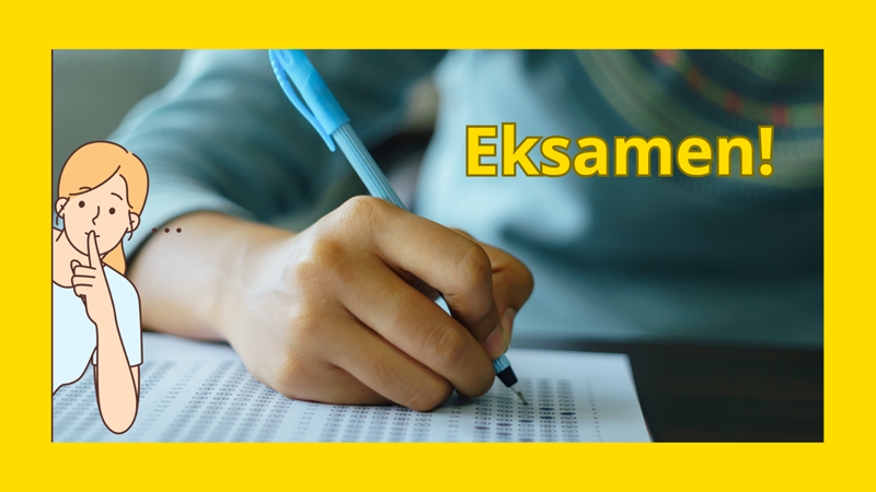 Illustrasjonsbilde Hysj! Eksamen