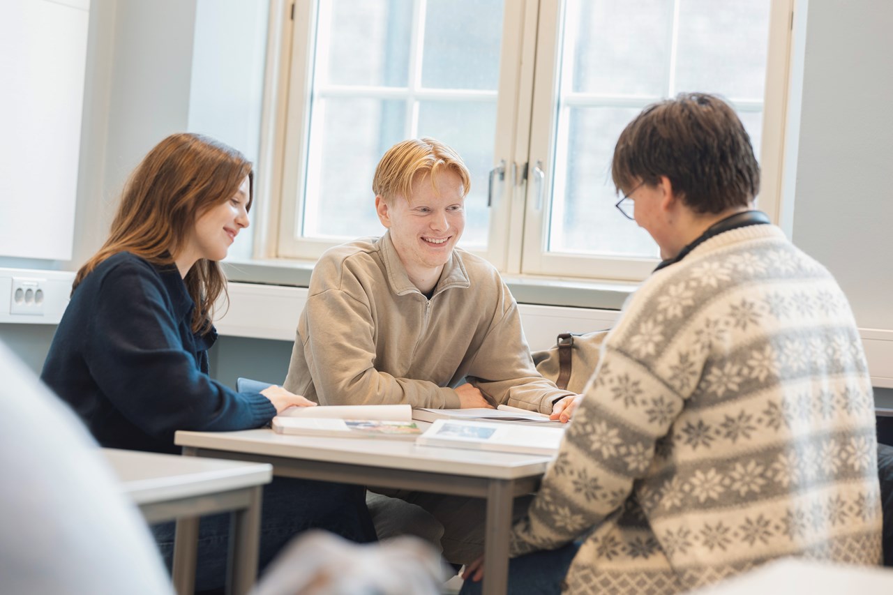 I klasserommet, av fotograf Ronny M Danielsen