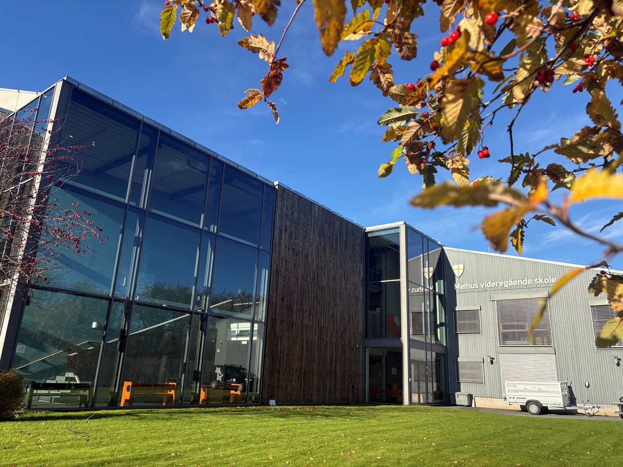 Melhus videregående skole, fotograf Nina Losen Solem