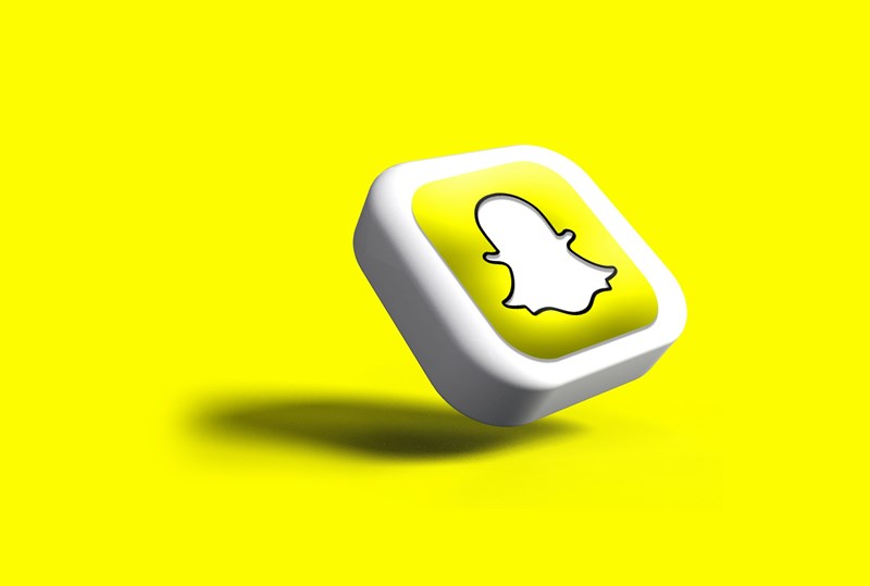 Illustrasjonsbilde som viser ikonet til appen Snapchat.