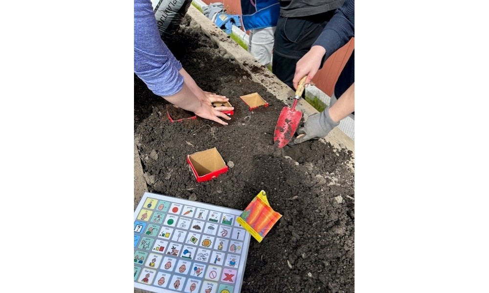 Opplæring i kjøkkenhagen