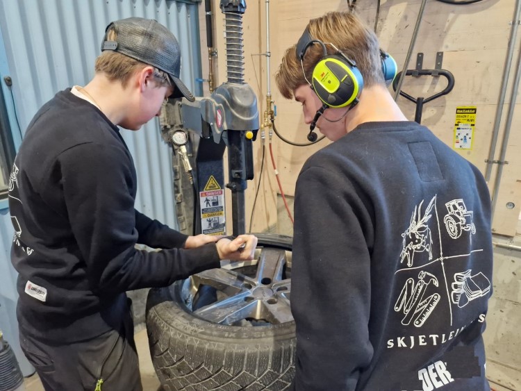 Arbeid i verksted